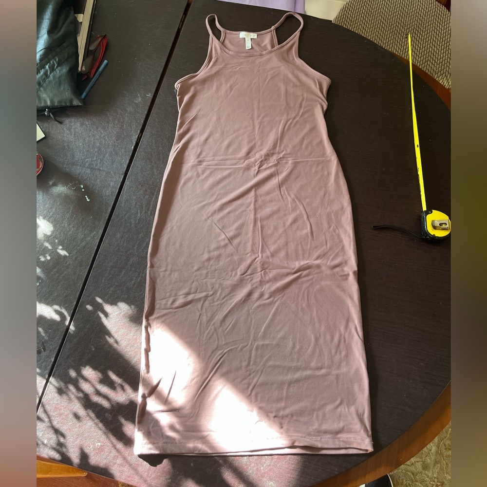 Leith Dusty Pink Midi Dress